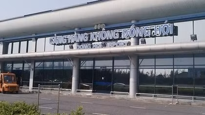 Hơn 1.200 tỷ đồng xây nhà ga mới tại sân bay Đồng Hới