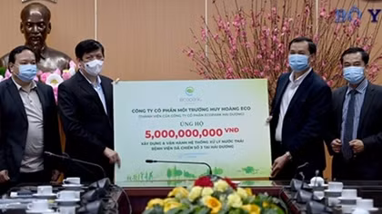Ecopark ủng hộ 13 tỷ đồng cho công tác phòng chống dịch COVID-19
