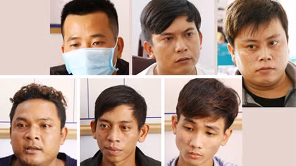 Bắt 6 thanh niên chặn đường chém người tử vong