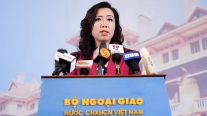 Việt Nam ủng hộ giải quyết các tranh ở Biển Đông thông qua tiến trình ngoại giao và pháp lý