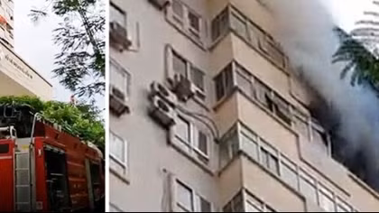 Hỏa hoạn tại chung cư Nam Trung Yên