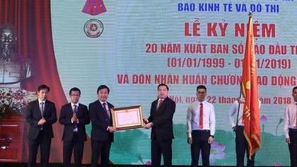 Báo Kinh tế và Đô thị kỷ niệm 20 năm ra số đầu tiên