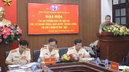 Bám sát yêu cầu, nhiệm vụ, chủ động góp phần bảo vệ tốt an ninh chính trị nội bộ