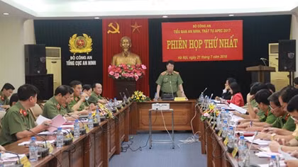 Thành lập Tiểu ban An ninh trật tự APEC 2017