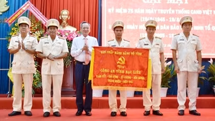 Công an Bạc Liêu liên tục dẫn đầu phong trào thi đua “Vì an ninh Tổ quốc”