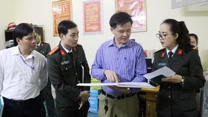 Kiểm tra công tác kiểm soát thủ tục hành chính tại Công an tỉnh Vĩnh Phúc