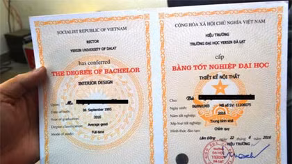 Hàng trăm tân cử nhân, kiến trúc sư ĐH Đà Lạt hoang mang vì thông tin lạ trên bằng tốt nghiệp