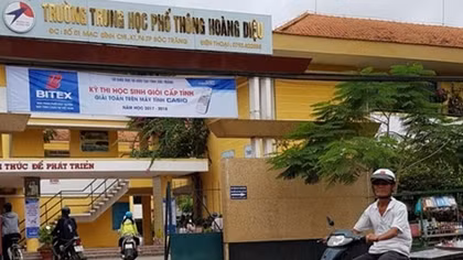 Kết luận thanh tra sai phạm tại trường THPT Hoàng Diệu
