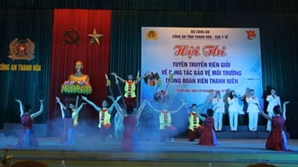 Hội thi tuyên truyền viên giỏi về công tác bảo vệ môi trường