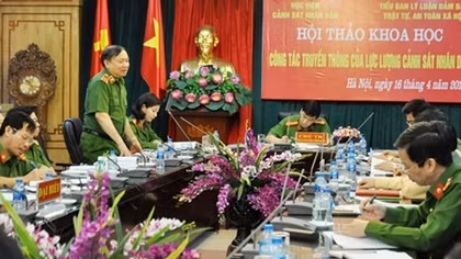 Công tác truyền thông của lực lượng CSND cần chủ động, kịp thời để định hướng dư luận