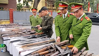 Lấy ý kiến dự thảo nghị định về quản lý, sử dụng vũ khí, vật liệu nổ và công cụ hỗ trợ