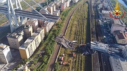 Hé lộ góc tối sau vụ sập cầu ở Italy
