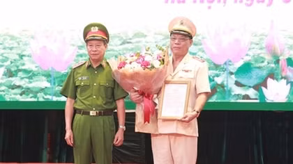 Bổ nhiệm Thiếu tướng Nguyễn Hải Trung giữ chức vụ Giám đốc Công an TP Hà Nội