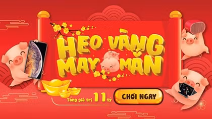 Cùng Viettel săn heo vàng may mắn trúng iPhone XS Max