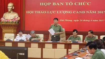 12-5, khai mạc Hội thao lực lượng CAND năm 2017