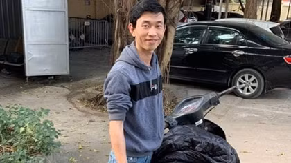 Tìm được xe máy bị mất khi đi chơi Noel