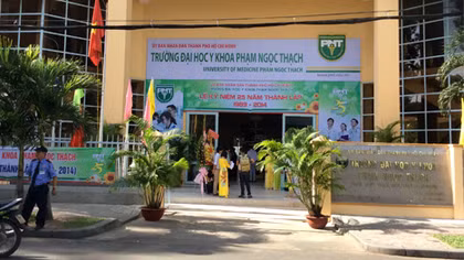 Cho phép ĐH Y khoa Phạm Ngọc Thạch được tuyển sinh toàn quốc