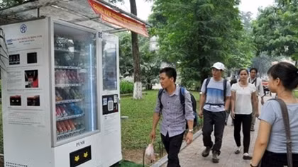 Hà Nội triển khai khoảng 1.000 máy bán hàng tự động