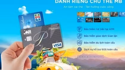 Chủ thẻ MB được bảo hiểm khi gặp rủi ro trong quá trình giao dịch thẻ