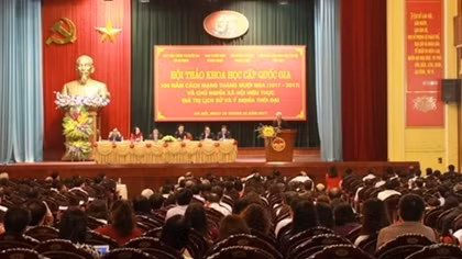 Cách mạng tháng Mười Nga và sức sống của CNXH trong thời đại ngày nay