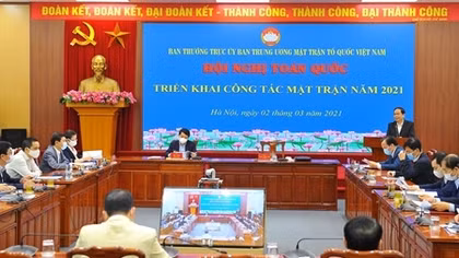 Tập trung 6 nhiệm vụ trọng tâm của Mặt trận Tổ quốc trong công tác bầu cử