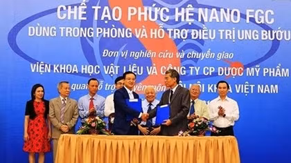 Việt Nam chế tạo thành công phức hệ Nano FGC điều trị ung thư