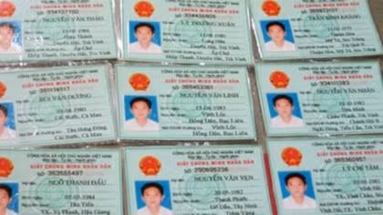 Cặp tình nhân dùng CMND giả mua hàng trả góp