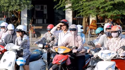 Bắc Bộ, Trung Bộ tiếp tục nắng nóng diện rộng