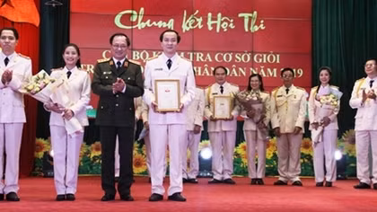 Chung kết Hội thi cán bộ kiểm tra cơ sở giỏi trong Công an nhân dân
