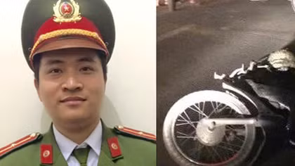 Thiếu uý Cảnh sát trật tự nhanh trí bắt đối tượng trộm xe máy