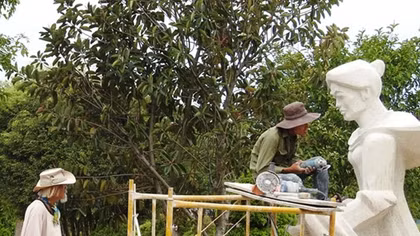 Những bức tượng “biết nói” ở Thành cổ Quảng Trị