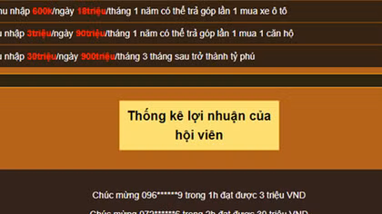 “Mồi nhử” kiếm tiền qua ứng dụng