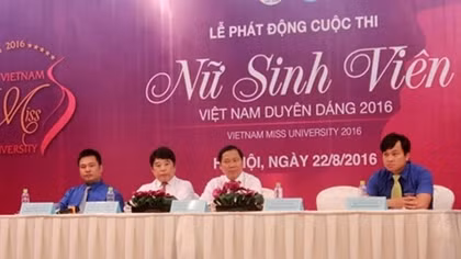 Phát động Cuộc thi “Hoa khôi Sinh viên Việt Nam 2016”