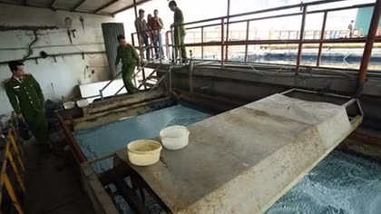 Nhiều đơn vị xả thải ra hệ thống thủy lợi trọng điểm quốc gia Bắc Hưng Hải