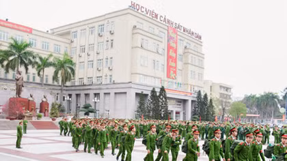 Học viện CSND xét tuyển đại học chính quy ngành Luật, hệ Dân sự đợt 3