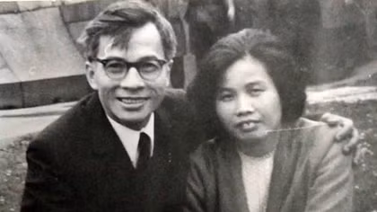 Hậu phương của nhạc sĩ mặc áo lính Huy Du