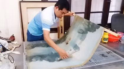 Nối dài sức sống cho tác phẩm mỹ thuật