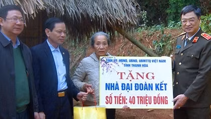 Kiểm tra công tác bảo đảm ANTT của Công an huyện Ngọc Lặc, Thanh Hóa