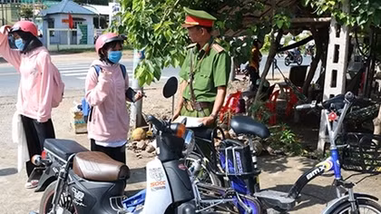 Chấn chỉnh tình trạng học sinh vi phạm giao thông