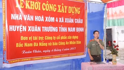 Khởi công xây dựng nhà văn hóa thôn ở Nam Định