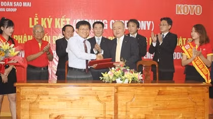 Tập đoàn Sao Mai ký kết hợp đồng phân phối độc quyền sản phẩm năng lượng mặt trời