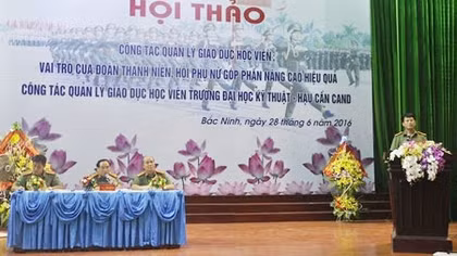 Nâng cao hiệu quả công tác quản lý giáo dục học viên