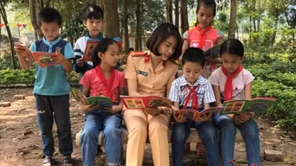 Nhiều sáng tạo của CSGT Lạng Sơn trong tuyên truyền về ATGT