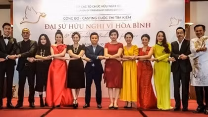Phát động thi tìm kiếm Đại sứ hữu nghị vì hòa bình TP Hà Nội