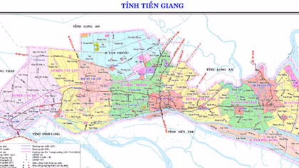 Công nhận 6 xã đảo thuộc tỉnh Tiền Giang
