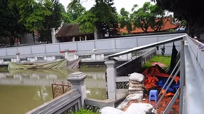 Chuẩn bị “cứu” giếng Thiên Quang trong di tích Văn Miếu – Quốc Tử Giám