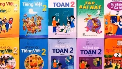 Phê duyệt 72 sách giáo khoa lớp 2 và lớp 6