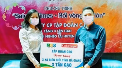 Tập đoàn CEO trao tặng 3 tấn gạo cho bà con vùng cao 3 xã tại Hà Giang