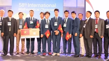 Việt Nam giành 4 Huy chương vàng Olympic Toán quốc tế 2017
