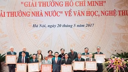 Lấy ý kiến về hồ sơ xét tặng Giải thưởng Hồ Chí Minh, Giải thưởng Nhà nước về văn học nghệ thuật
